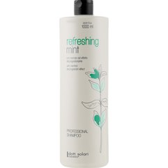 Шампунь тонізуючий проти лупи зі свіжою м'ятою Dott. Solari Professional Refreshing Mint Shampoo, 1000ml, фото 