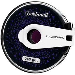 Сменный файл-лента в пластиковой катушке Staleks Pro Exclusive Bobbinail, 8m