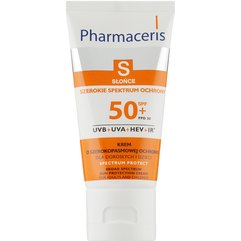 Сонцезахисний крем для дітей Pharmaceris S Broad Spectrum Sun Protect Cream SPF50, 50ml, фото 