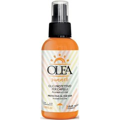Защитное масло после солнца авокадо и лайм Dott. Solari Olea Solar Moisturizing Oil For Hair Avocado And Lime, 100 ml
