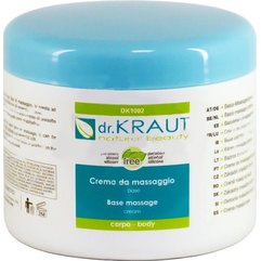 Нейтральный массажный крем для тела Dr. Kraut Base Massage Cream, 500 ml