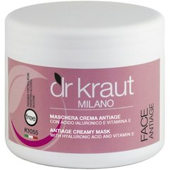 Маска антивозрастная кремовая Dr.Kraut Antiage Creamy Mask With Hyaluronic Acid And Vitamin E, 500 ml