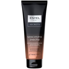 Мультифункциональный шампунь-уход для всех типов волос Максимум заботы Estel Professional Secrets, 250 ml
