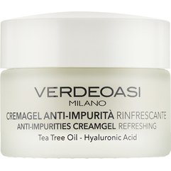 Освіжаючий крем-гель від забруднень шкіри Verdeoasi Young Anti-Impurities Creamgel Refreshing, 50ml, фото 