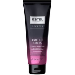 Шампунь-хайлайтер для фарбованого та мелірованого волосся Сяйво кольору Estel Professional Secrets, 250 ml, фото 