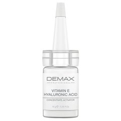 Demax Nanotechnologies Vitamiv Е + Hyaluronic Acid Активний порошок Вітамін Е + гіалуронова кислота, 10 мл, фото 