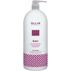 Бальзам для окрашенных волос стабилизатор цвета Ollin Professional Silk Touch Conditioner Color Stabilizer, 1000 ml