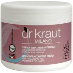 Интенсивный увлажняющий крем с гиалуроновым кислотой и морским коллагеном Dr.Kraut Intensive Hydrating Cream With Hyaluronic Acid, 500ml