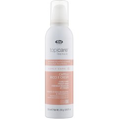 Мус для кучерявого та неслухняного волосся Lisap Curly Care Elasticising Mousse, 250 ml, фото 