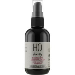 Флюид для блеска волос H.Q.Beauty Nourish Dry And Brittle Hair Shine Solution, 100ml