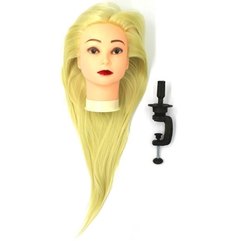 Учебный манекен с искусственными волосами блонд 50-55 см + штатив SPL  518/C-613