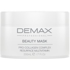 Динамічна маска краси з проколагеновим комплексом Demax Beauty Resurface Mask Pro-Collagen Complex, 200 ml, фото 