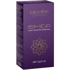 Крем-краска для бровей и ресниц Demira Professional Ismida Color Cream For Eyebrows, 20ml+20ml