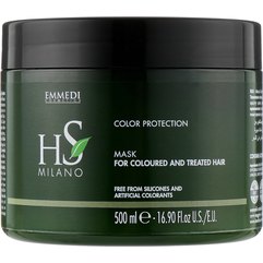 Маска для окрашеных волос HS Milano Emmedi Capelli Colorati E Trattati Color Protection Mask, 500ml