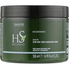 Маска для сухих волос HS Milano Emmedi Secchi E Sfibrati Nourishing Mask, 500ml
