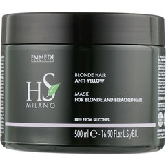 Маска для відновлення освітленого волосся HS Milano Emmedi Capelli 500, фото 
