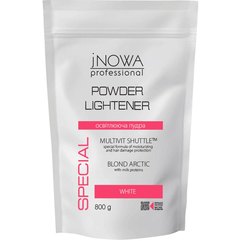 Осветляющая пудра jNowa Professional Blond Arctic Powder White, 800g