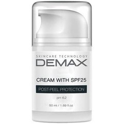 Постпілінговий захисний крем із SPF25 Demax Cream Post-Peel Protection, 50 ml, фото 