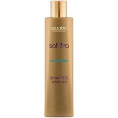 Шампунь для всех типов волос увлажняющий Demira Professional Saflora Moisturize Shampoo, 300ml