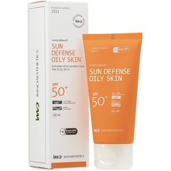 Сверхлегкий солнцезащитный крем для жирной кожи Innoaesthetics Sun Defense Oily Skin SPF 50+, 60g