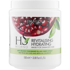 Восстанавливающая маска HS Milano Emmedi Rivitalizzante Revitalising Mask For Damaged Types, 1000ml
