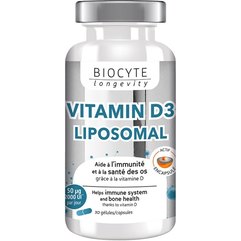Липосомальный витамин D3 Biocyte Vitamine D3 Liposomal, 30caps