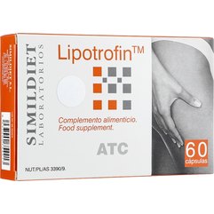 Нутрицевтик для покращення крово- та лімфотоку Simildiet Lipotrofin, 60 caps, фото 