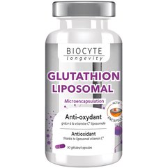 Харчова добавка Антиоксидант Biocyte Glutathion Liposomal, 30gel, фото 