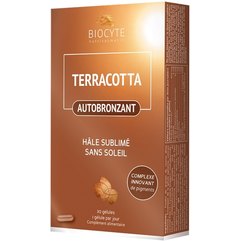Пищевая добавка Автозагар Biocyte Terracotta Self-Taner Autobronzant, 30caps