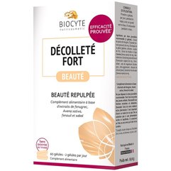 Пищевая добавка для декольте Biocyte Decollete Fort, 60 caps