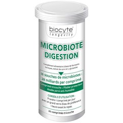 Пищевая добавка для пищеварения Biocyte Microbiote Digestion, 20caps