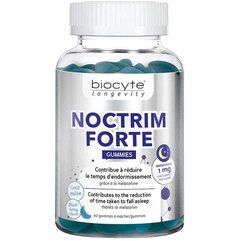 Пищевая добавка для улучшения сна Biocyte Noctrim Forte Gummies, 60gummies