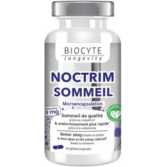 Пищевая добавка для ускорения засыпания Biocyte Noctrim Sommeil, 30gel caps