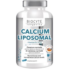 Пищевая добавка Кальций Biocyte Calcium Liposomal, 60caps