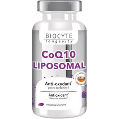 Пищевая добавка Коэнзим Q10 Biocyte Coenzyme Q10 Liposomal, 40caps