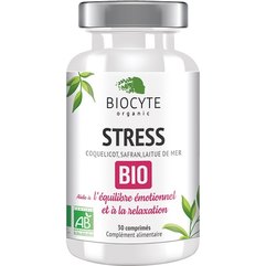 Пищевая добавка комплекс от стресса Biocyte Stress Bio, 30tab