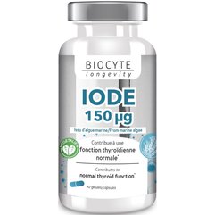 Добавка харчова Йод Biocyte Iode 150 µg, 90gel, фото 