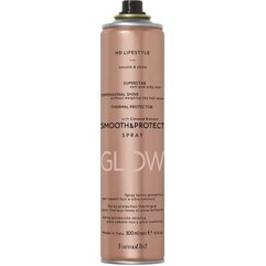Сухий термозахисний спрей для випрямлення волосся FarmaVita HD Life Style Smooth And Protect Spray, 300 ml, фото 