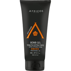 Гель для волосся екстрасильної фіксації Atricos Bomb Gel, 200 ml, фото 