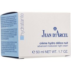 Ночной крем интенсивное увлажнение Jean d'Arcel Creme Hydro Delice Nuit, 50 ml