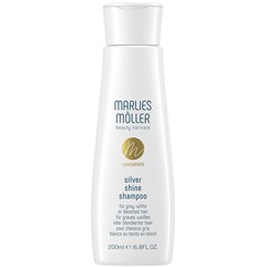 Шампунь для блондинок против желтизны волос Marlies Moller Specialist Silver Shine Shampoo, 200 ml