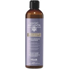 Шампунь для сияния светлых волос Nook Magic Arganoil Ritual Blonde Shampoo