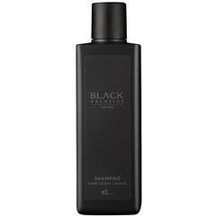 Засіб по догляду за волоссям тілом і для гоління 3 в 1 id Hair Black Shampoo Total 3 in 1, фото 