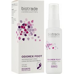 Антиперспірант спрей для ніг із посиленою тривалою дією Biotrade Odorex Foot Antiperspirant Spray, 40 ml, фото 