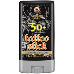 Australian Gold SPF 50 Tattoo Stick Захисний і зволожуючий стік для татуювань, 15 мл, фото 