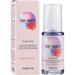 Флюїд рідкі кристали Inebrya Fluid Star Restructuring Liquid Crystals Mango, 60 ml, фото 