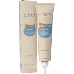 Гелевий пілінг для очищення та відновлення балансу шкіри голови Alter Ego ScalpEgo Balancing Treatment Pre-Shampoo, 150 ml, фото 