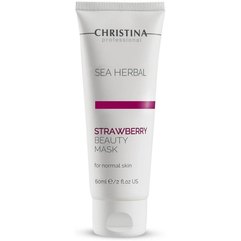 Клубничная маска красоты для нормальной кожи Christina Sea Herbal Beauty Mask Strawberry