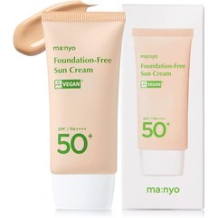 Крем солнцезащитный с тонирующим действием Manyo Foundation-Free Sun Cream SPF50, 50 ml