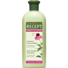 Шампунь против перхоти для нормальной и жирной кожи головы Subrina Recept Intensive & Balancing Shampoo, 400 ml